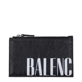 Balenciaga Herrens Ledergeldb&ouml;rse Schwarz