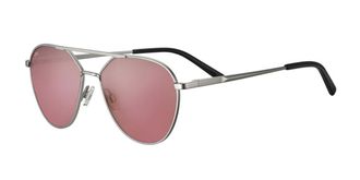 Serengeti Eyewear Odell SS555005 Mens Sunglasses Silver Size 59