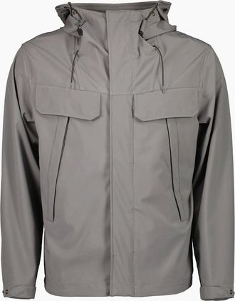 C.P. Company Mens Shell-R Double Pocket Goggle Jacket - Grey - Size: 38/Regular
