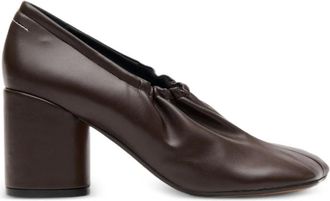 Maison Margiela Elastische Anatomische Pumps - Dames - Schoenen - Bruin - Maat: 39 EU Katoen