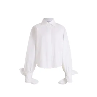 Patou Bow-sleeve Blouse