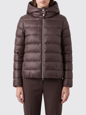 Herno Piumino corto in nylon trapuntato idrorepellente con cappuccio