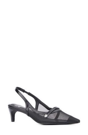 New York & Company Kristie Slingback Pump in Black at Nordstrom Rack, Size 6.5