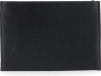 Givenchy Mens Clutch Antigona Black Leather And Tech Fabric Bags