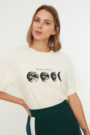 Trendyol Vrouw/Meisje Ronde hals T-shirt