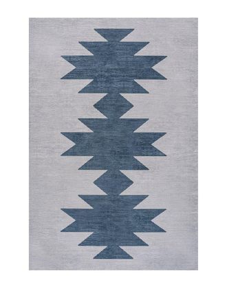 Jonathan Y Designs Jonathan Y Chayton Minimalist Geometric Machine-Washable Chenille Area Rug