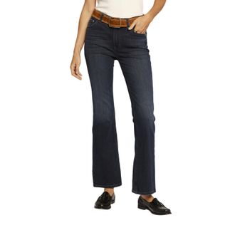 Current Elliott Womens The Promenade Bootcut Denim Classic Fit Jean, Eclipse, 28