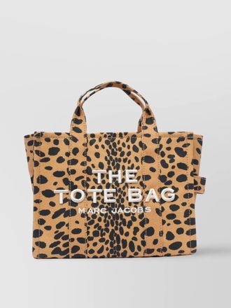 Marc Jacobs animalier medium tote bag with top handles