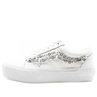 Vans Old Skool Platform Chain - True White VN0A3B3U2TL
