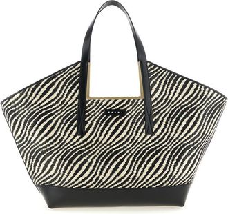 Marni Black Waves Tote