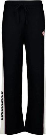 Casablanca Stripe Merino Knit Broeken - Heren - Sweatpants - Zwart - XL - Wol - Broeken
