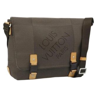 Louis Vuitton Pre-owned Vintage Damier Geant Shoulder Bag - Dames - Pre-owned - Bruin - Maat: ONE Size Leer