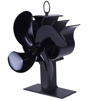 OEM Ventilador Para Chimenea Crezuo - Accesorio Termodin&aacute;mico De Aluminio Para Chimeneas Y Estufas-crezuo