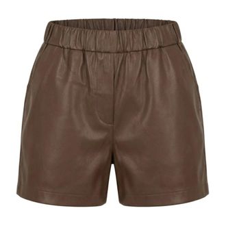Notyz Giacche di pelle - - Shorts - Donna - Marrone - M