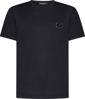 Dolce & Gabbana Logo Plaque T-shirt