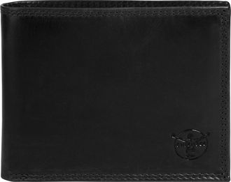 Chiemsee Geldb&ouml;rse CHIEMSEE, Herren, schwarz, Leder, unifarben, Kleinlederwaren Geldb&ouml;rse, echt Leder