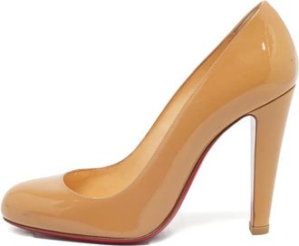 Christian Louboutin Pumps in pelle verniciata - Toni neutri