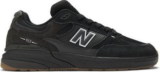 New Balance Uomo NB Numeric Andrew Reynolds 933 in Nero, Pelle Scamosciata/Rete, Taglia 40.5