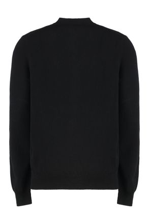 Comme Des Gar&ccedil;ons Wool Cardigan - Black