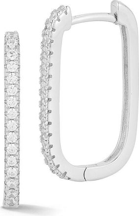 Glaze Jewelry Silver Cz Earrings