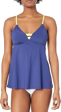 Seafolly In The Loop Tankini In Blue Opal