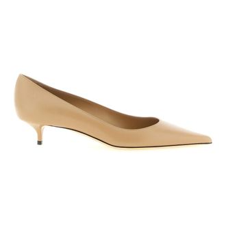 Jimmy Choo London Dames, Schoenen, Beige, Maat: 37 1/2 EU Leer