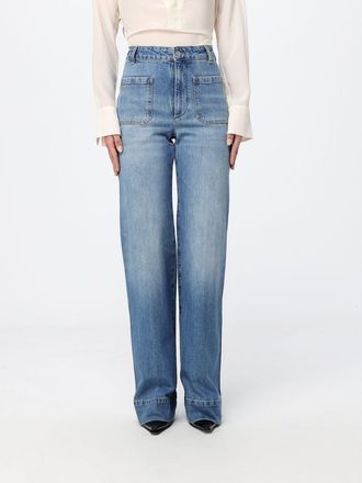 Victoria Beckham Jeans Alina a vita alta in denim con gamba dritta