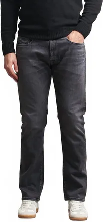 Nudie Jeans Mens Gritty Jackson Straight Leg Jeans In Scratched Tracks
