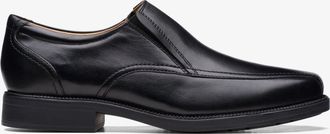 Clarks Mens Hail Tough Black Shoes - Size UK 9.5