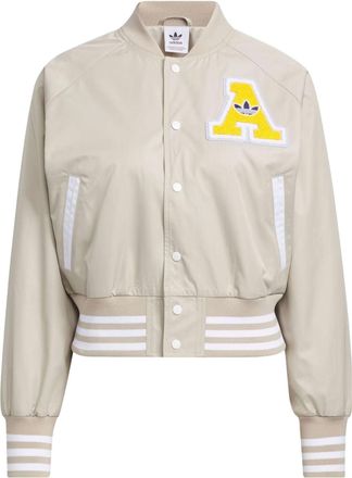 adidas (WMNS) adidas Originals Collegiate Bomber Jackets Beige IU4770