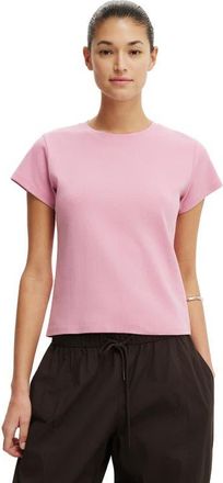 Cotton On Womens 90 S Baby Tee in Light Orchid at Nordstrom, Size X-Small