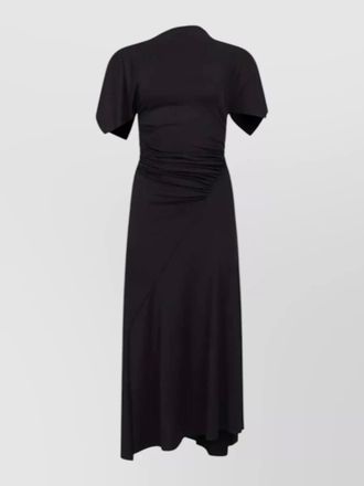 Victoria Beckham draped asymmetric midi dress