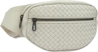 Bottega Veneta Pre-owned Belt Bags, female, White, Size: ONE SIZE Pre-owned Vintage Body Bag
