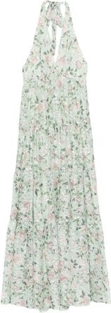 Alice & Olivia Womens Maura Printed Maxi Dress