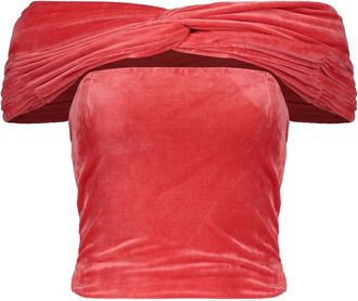 Alberta Ferretti Mujer, Blusas y Camisas, Rojo, Talla: S