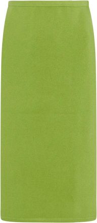 Rosetta Getty Gonna midi modello dritto - Verde
