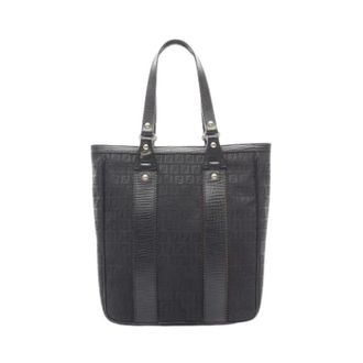 Fendi Pre-owned Tote Bags, female, Black, Size: ONE SIZE Pre-owned Vintage Tote Bag