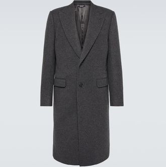 Dolce & Gabbana Wool-blend overcoat