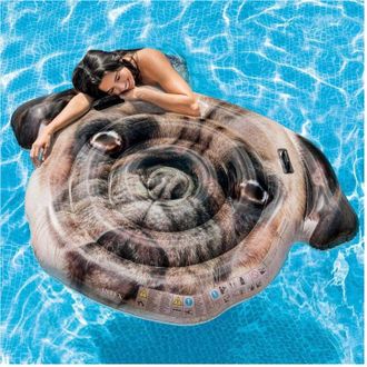 Trade Shop Trade Shop - Materassino Isola Gonfiabile Stampa Carlino Pvc Mare Piscina 173 X 130 Cm