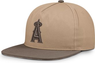 Nike Los Angeles Angels Statement Nike Mens MLB Adjustable Hat in Brown | NB650IEBANG-NT6