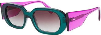 Face &agrave; Face Hypno 2 2045 Womens Sunglasses Blue Size 52