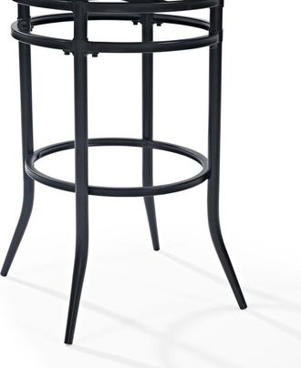 Crosley Furniture Rachel Bar Stool Black/Black