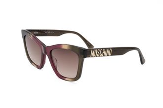 Moschino Womens 54 mm Red Sunglasses