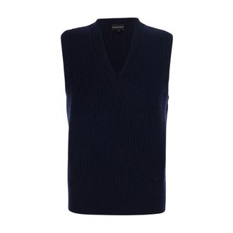 Emporio Armani Heren, Truien, Blauw, Maat: XL