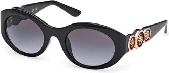 Guess Stijlvolle Dames Zonnebril - Dames - Zonnebrillen - Zwart - 53 MM - Accessoires