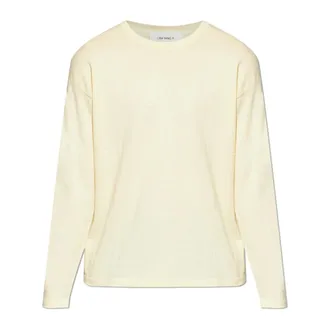 Lisa Yang Round-neck Knitwear, male, Yellow, Size: 2XL Theodore Sweater