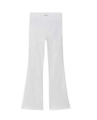 Frame Denim White The Jetset Flare Jeans Size XXS