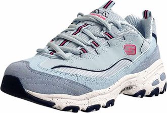 Skechers Bobs Squad Chaos Womens Trainers, Lbmt Light Blue Mul, 4.5 UK