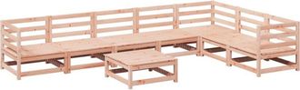 vidaXL 8 Piece Garden Sofa Set Solid Wood Douglas Fir vidaXL