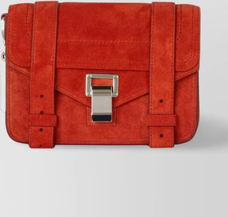 Proenza Schouler mini ps1 handbag in suede